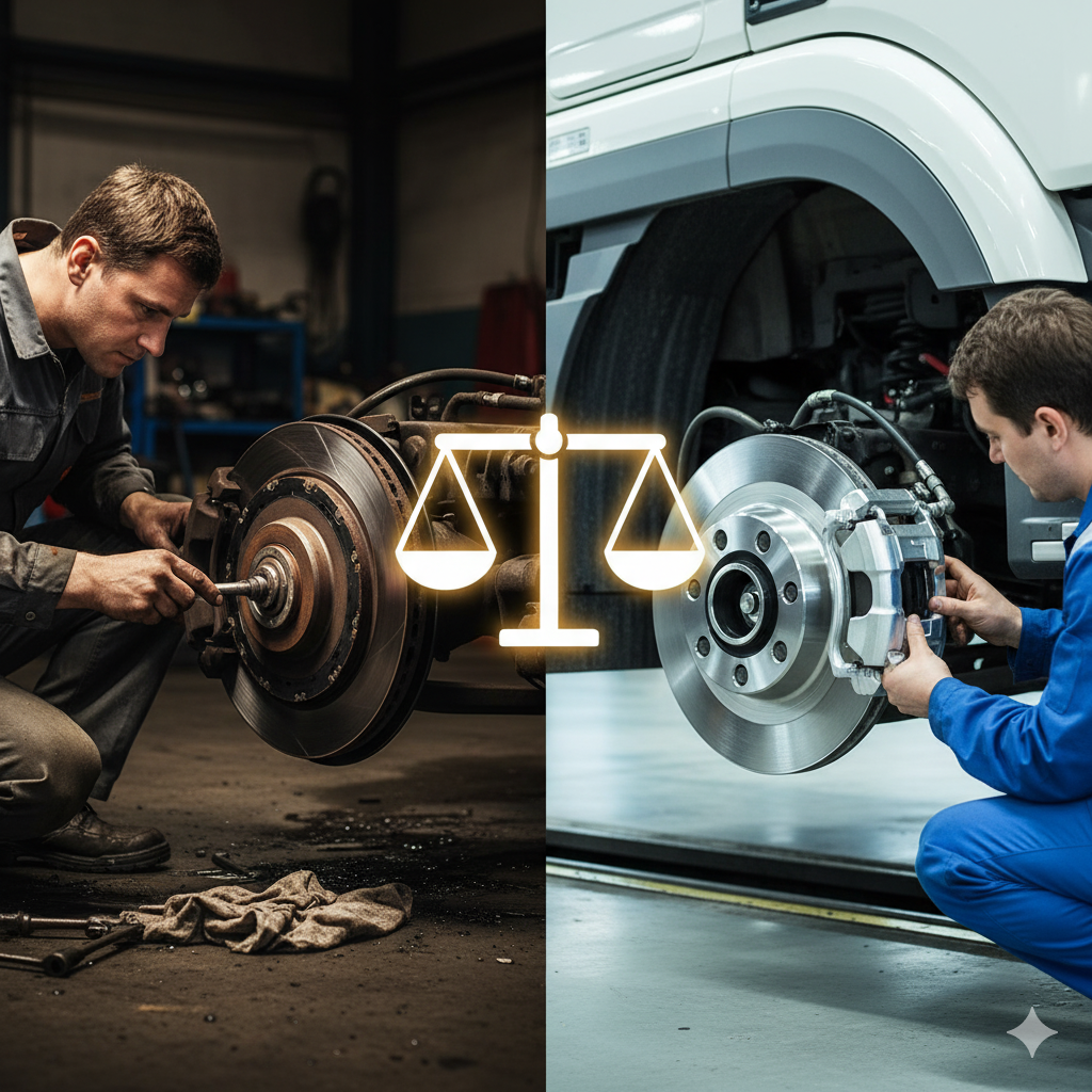 Cost-Effective Fleet Management: When to Repair vs. Replace Truck Parts