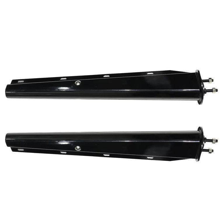 Mud Flap Hanger Complete,Black Length:30",2-1/2