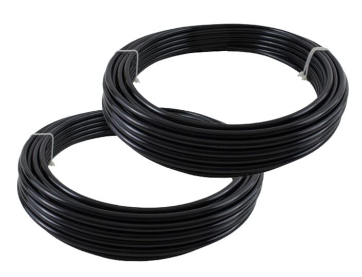 Nylon Air Brake Tubing, Black1/4"x100'