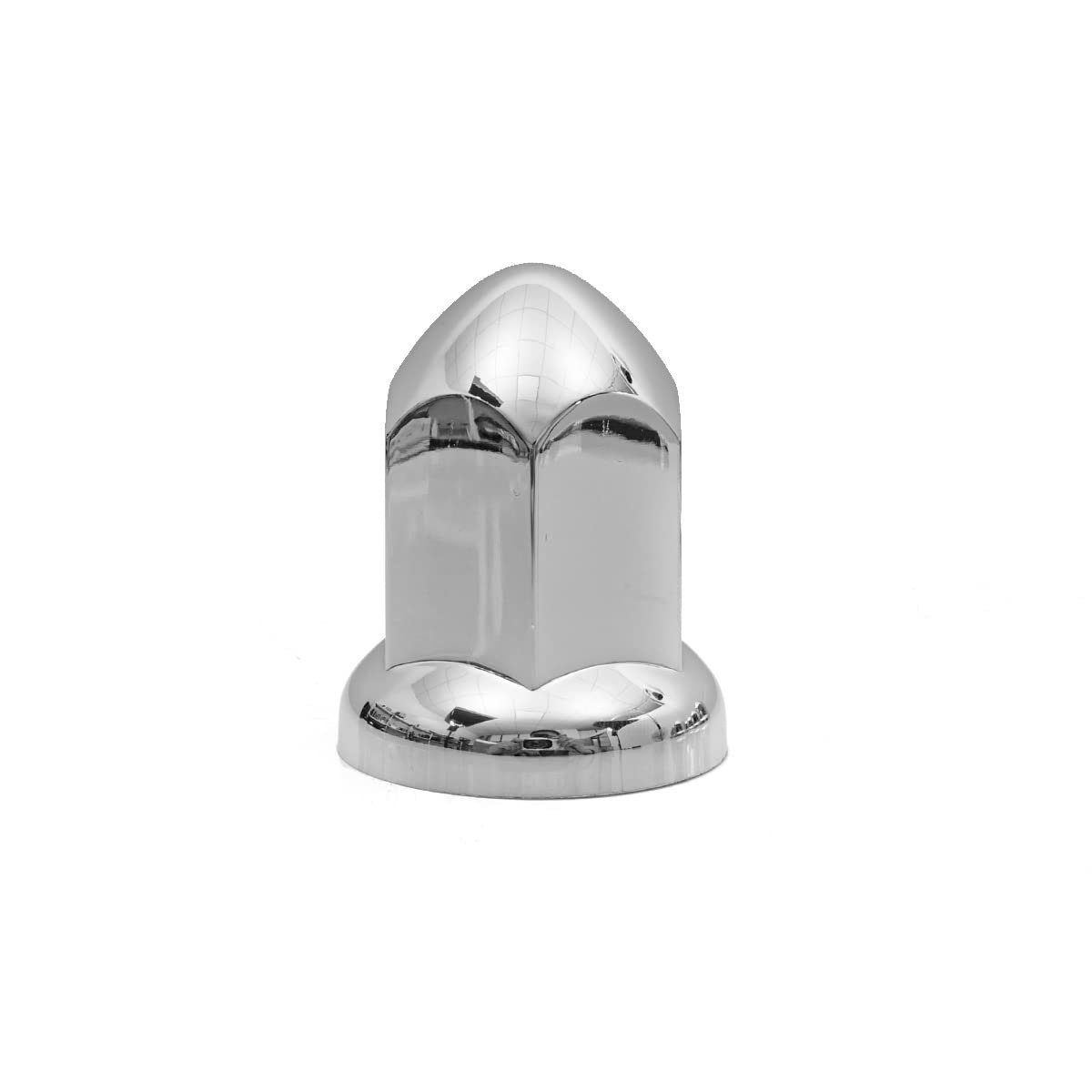 Lug Nut Cover, ABS Chrome Plastic, 33mm x 4-1/8"Push On