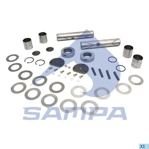 500.890 King Pin Kit, Axle Steering Knuckle
