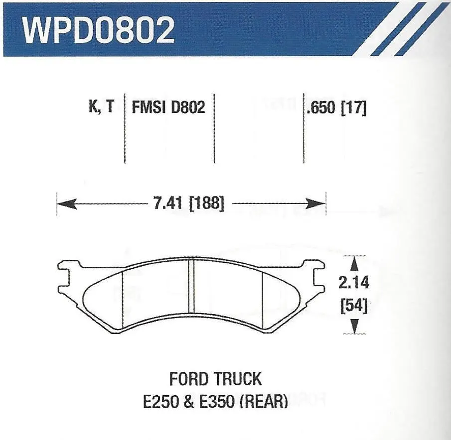D802K Disc Pad