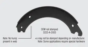 4720-Q New Steel Brake Shoe or Brake Shoe Kit
